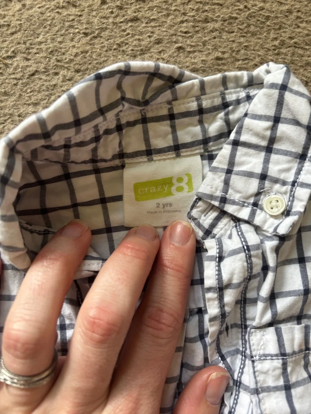 The Children's Place Light Pink Toddler Button Shirt - Picture 6 of 7